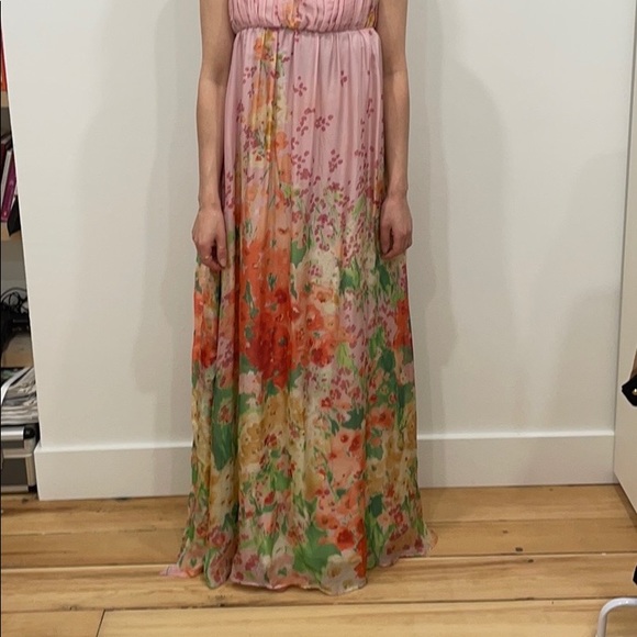 Zara silk maxi dress - Picture 2 of 4